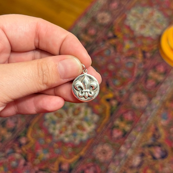 Sterling Silver Fleur-de-Lis Pendant
